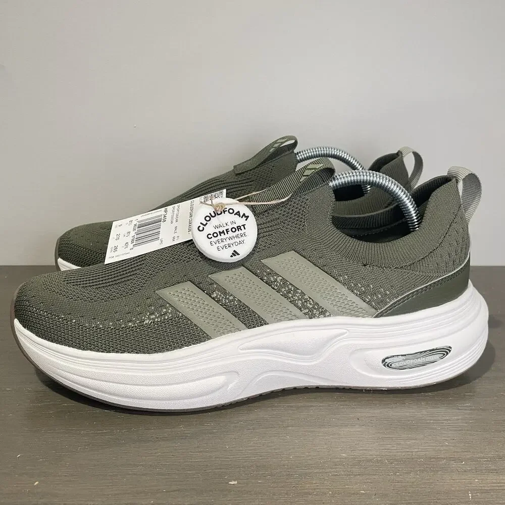 Adidas Mens Size 9 WIDE FIT Shoes NEW Cloudfoam Cuxxion Arch Support HP3458